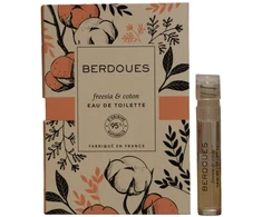 Parfums Berdoues, Freesia &amp; Coton, Eau De Toilette, Unisex, 1.2 ml *Sample