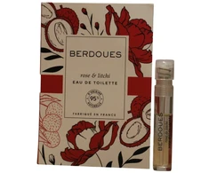 Parfums Berdoues, Rose &amp; Litchi, Eau De Toilette, For Women, 1.2 ml *Vial