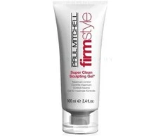 Paul Mitchell Firm Style Super Clean Sculpting plaukų formavimo gelis be parabenų, skirtas tvirtai fiksacijai, 100 ml