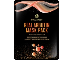 PaxMoly, Real Arbutin, Hydrating, Sheet Mask, For Face, 25 ml
