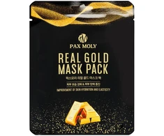 PaxMoly, Real Gold, Hydrating, Sheet Mask, For Face, 25 ml