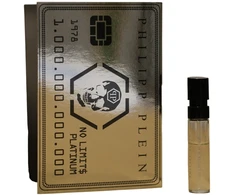 Philipp Plein, No Limits Platinum, Eau De Parfum, For Men, 1.5 ml *Vial