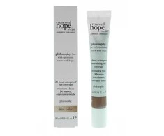 Philosophy Renewed Hope In A Jar Atsparus vandeniui Full Coverage Liquid Maskuoklis 9.5 Cocoa, 10 ml