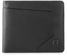 Piquadro, Akron, Leather Wallet, PU3891AOR-N, Juodas, For Men