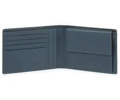 Piquadro, Collezione , Leather Wallet, Key holder, PU257PQJR, Mėlyna, For Men