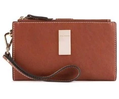 Piquadro, Dafne, Leather Wallet, Phone Holder, 42023100, Juodas, For Men