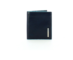Piquadro, Mėlyna Square, odinis vizitinių kortelių dėklas, PP1518B2, Mėlyna Authentic, Unisex