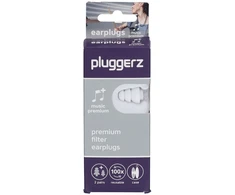 Tzmo Pluggerz, Pro, Earplugs, 4 pcs Unisex