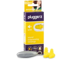 Tzmo Pluggerz, Quiet, Earplugs, 4 pcs Unisex