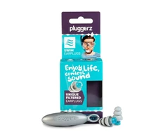 Pluggerz, Vanduo, One Size, Adults, Swimming Earplugs, Swimming Earplugs