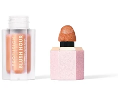 Profusion Cosmetics, Blush Hour, Glossy &amp; Illuminating, Liquid Blush, Peach Mimosa, 6 ml