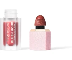 Profusion Cosmetics Profusion, Blush Hour, Glossy &amp; Illuminating, Liquid Blush, Berry Mimosa, 6 ml