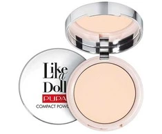 Pupa, Like A Doll, Paraben-Free, Transparent, Compact Powder, 01, Light rusvai gelsvas, 9 g *Tester