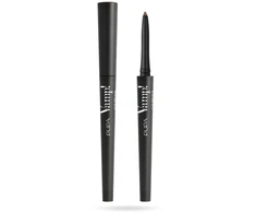 Pupa Milano Pupa Vamp! Eye Pieštukas 2 In 1 Akių apvadas And Kajal Atsparus vandeniui akių pieštukas-apvadas, atspalvis 202 Outstanding Brown, 0.35 g