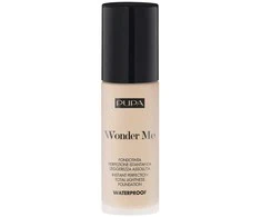 Pupa, Wonder Me, Paraben-Free, Atsparus vandeniui, Liquid Foundation, 009, Alabaster - Neutral, 30 ml