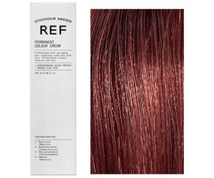 Ref Stockholm REF Permanent Colour Vegan Permanent Hair Dye 6.62 Brilliant Raudona Dark Skirtas šviesiems plaukams, 100 ml