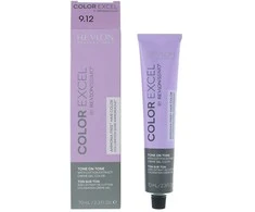 Revlon Color Excel Semi-Permanent Hair Dye 9.12 Very Light Ash Iridescent Skirtas šviesiems plaukams, 70 ml