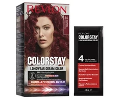 Revlon, Color Stay, Permanent Hair Dye, 6.6 Intense Raudona, 165 ml