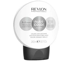Ilgalaikiai dažai Revlon Nutri Color Nº 1011 Intense Sidabrinis 240 ml