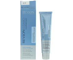 Revlon Revlonissimo Colorsmetique maitininantis Permanent Hair Dye 0.11 Pilkas, 60 ml