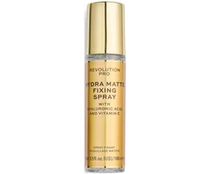 Revolution Pro Hydra-Matte hialurono rūgšties matinį poveikį turintis makiažo fiksatorius, purškiklis, 100 ml