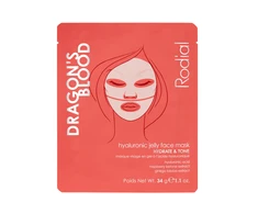 Rodial Dragon's Blood Hyaluronic Mask drėkinanti dviejų dalių gelinė veido kaukė, 34 g