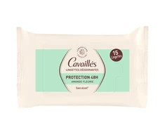 Roge Cavailles Dezodorantas Wipes 48h Protection Antiperspirant Unisex, 15 vnt.