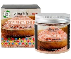 „Rolling Hills“ Himalajų druskos kūno šveitiklis, šalinantis nešvarumus, 250 g