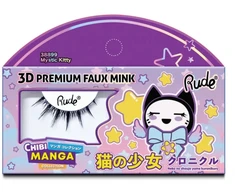Rude Cosmetics, Chibi Manga Faux Mink - Mystic Kitty, False Blakstienos