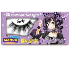Rude Cosmetics, Chibi Manga Faux Mink - Neko-Chan, False Blakstienos