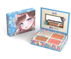 Rude Cosmetics, Clever Kirei-Sama, Multi-use, Face Palette, 4 Shades