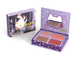 Rude Cosmetics, Purr-fect Neko, Multi-use, Face Palette, 4 Shades