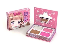Rude Cosmetics, Sweetheart Sawa-Chan, Multi-use, Face Palette, 4 Shades