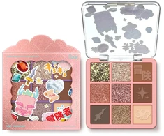 Rude Cosmetics, Treasure Hunt, Eyeshadow Palette, 9 Shades