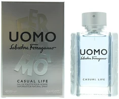 Salvatore Ferragamo, Uomo Casual Life, Eau De Toilette, For Men, 100 ml