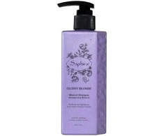 Šampūnas plaukams Saphira Glossy Skirtas šviesiems plaukams Mineral Šampūnas SAFGBS2, šviesiems plaukams, 250 ml
