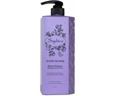 Šampūnas šviesiems plaukams Saphira Glossy Skirtas šviesiems plaukams Šampūnas SAFGBS4, 1000 ml