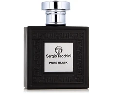 Sergio Tacchini Pure Juodas EDT tualetinis vanduo vyrams, 100 ml