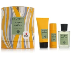 Set Acqua di Parma: Colonia Futura, Eau De Cologne, For Men, 100 ml + Colonia Futura, Dušo želė &amp; Šampūnas 2-In-1, 75 ml + Colonia Futura, Anti-Sweat, Dezodorantas Purškiklis, For Men, 50 ml
