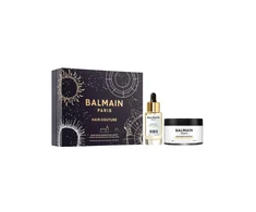 Balmain Professionnel Balmain Set Professionnel: Overnight, Botanical Oils, Hair Serum, Repairing, 30 ml + Moisturizing, Hair Treatment Kremas Mask, For Repairing, 200 ml For Women