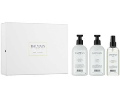 Set Balmain: Volume Hair Šampūnas Hydrating, 300 ml + Volume Hair Conditioner Moisturizing, 300 ml + Volume Plaukų lakas Treatment Conditioning, 200 ml + Balmain Scalp