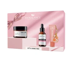 Set Bio Balance: Super Lift, Lifting &amp; Anti-Wrinkle, Day &amp; Night, Kreminis, For Face, 50 ml + Collagen-Vitamin C, Firming &amp; Brightening, Day &amp; Night, Serum, For Face, 30 ml + Coco Vanilla, Hydrating &amp; Volumizing, Lūpų balzamas, 10 ml