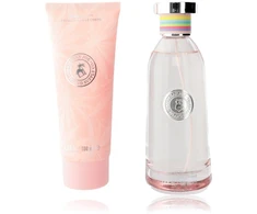 Set Caribbean Joe: Island Supply Paradise Isle Eau De Parfum For Women, 100 ml + Island Supply Paradise Isle Hydrating Losjonas kūnui, 100 ml
