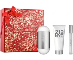 Carolina Herrera 212 Nyc Eau De Toilette Purškiklis, 100 ml Set 3 Pieces