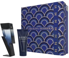 Set Carolina Herrera: Bad Boy Cobalt Eliksyras, Eau De Parfum, For Men, 100 ml + Bad Boy Cobalt, Refreshing, Dušo želė, For All Skin Types, 100 ml