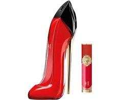 Set Carolina Herrera: Very Good Girl Eau De Parfum For Women, 80 ml + The Lip Liquid Liquid Lipstick 210, 5 ml