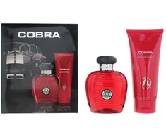 Set Carroll Shelby: Raudona Cobra Dušo želė &amp; Šampūnas 2-In-1, 150 ml + Raudona Cobra Eau De Toilette For Men, 100 ml