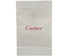 Set, Cartier, Cartier, Shopping, GWP Cardboard Bag, Baltas, 10 pcs