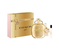 Set Coach: Gold Eau De Parfum For Women, 50 ml + Gold Eau De Parfum For Women 7.5 ml