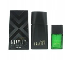 Set Coty: Dark Gravity Eau De Cologne For Men, 100 ml + Defy Gravity Eau De Cologne For Men, 30 ml
